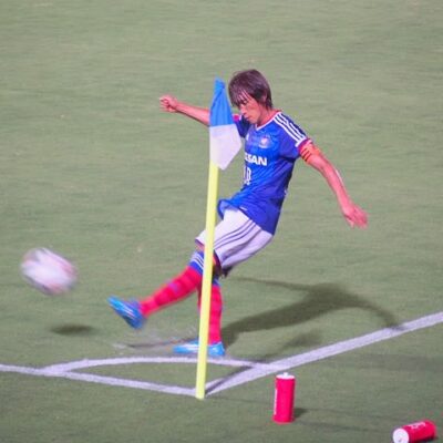 横浜Fマリノス　ドゥトラ選手　引退セレモニー。