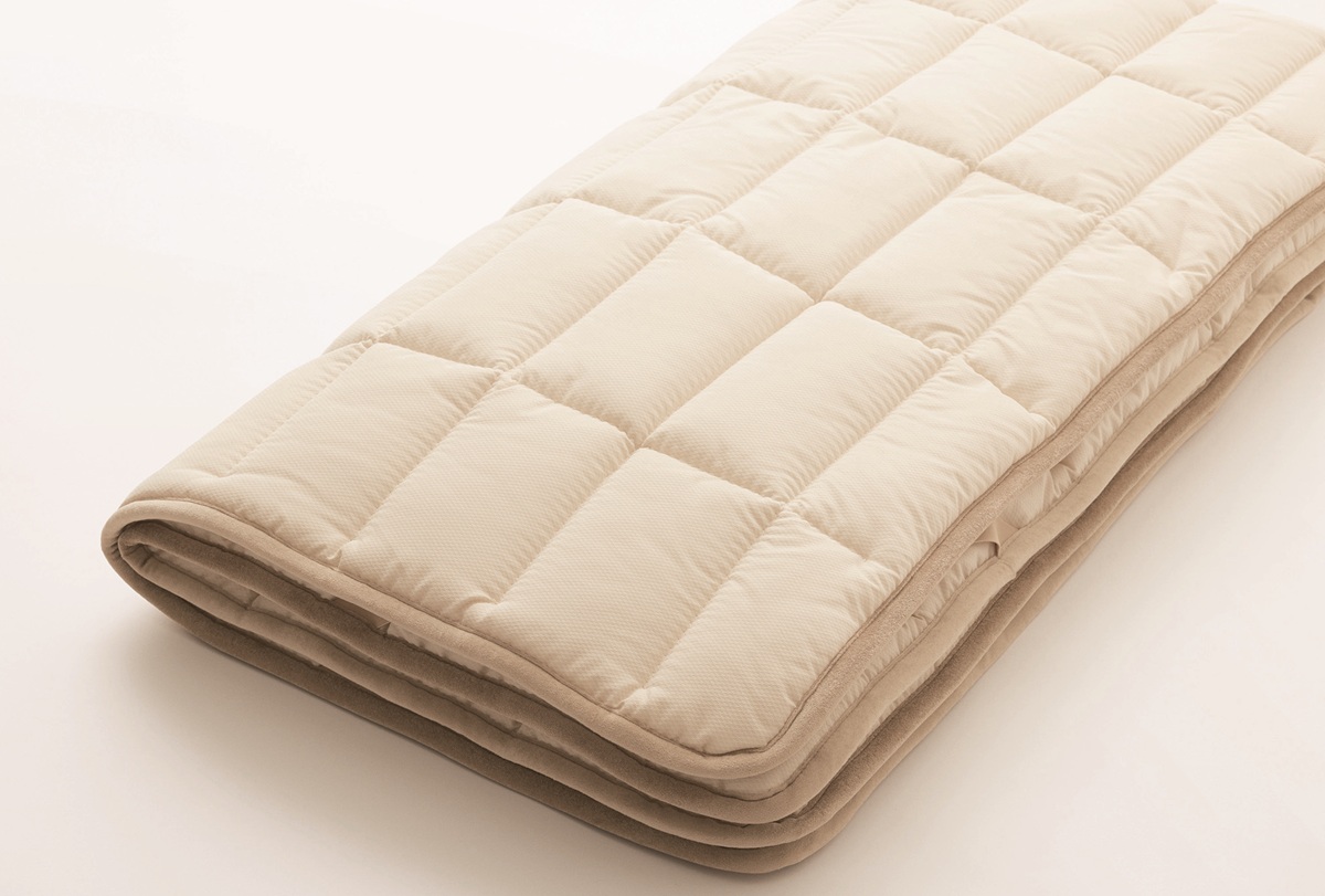 日本ベッド　ベッドパッド　ウールパッド