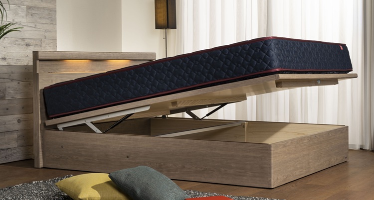 東京ベッド　跳ね上げ　ベッドフレーム