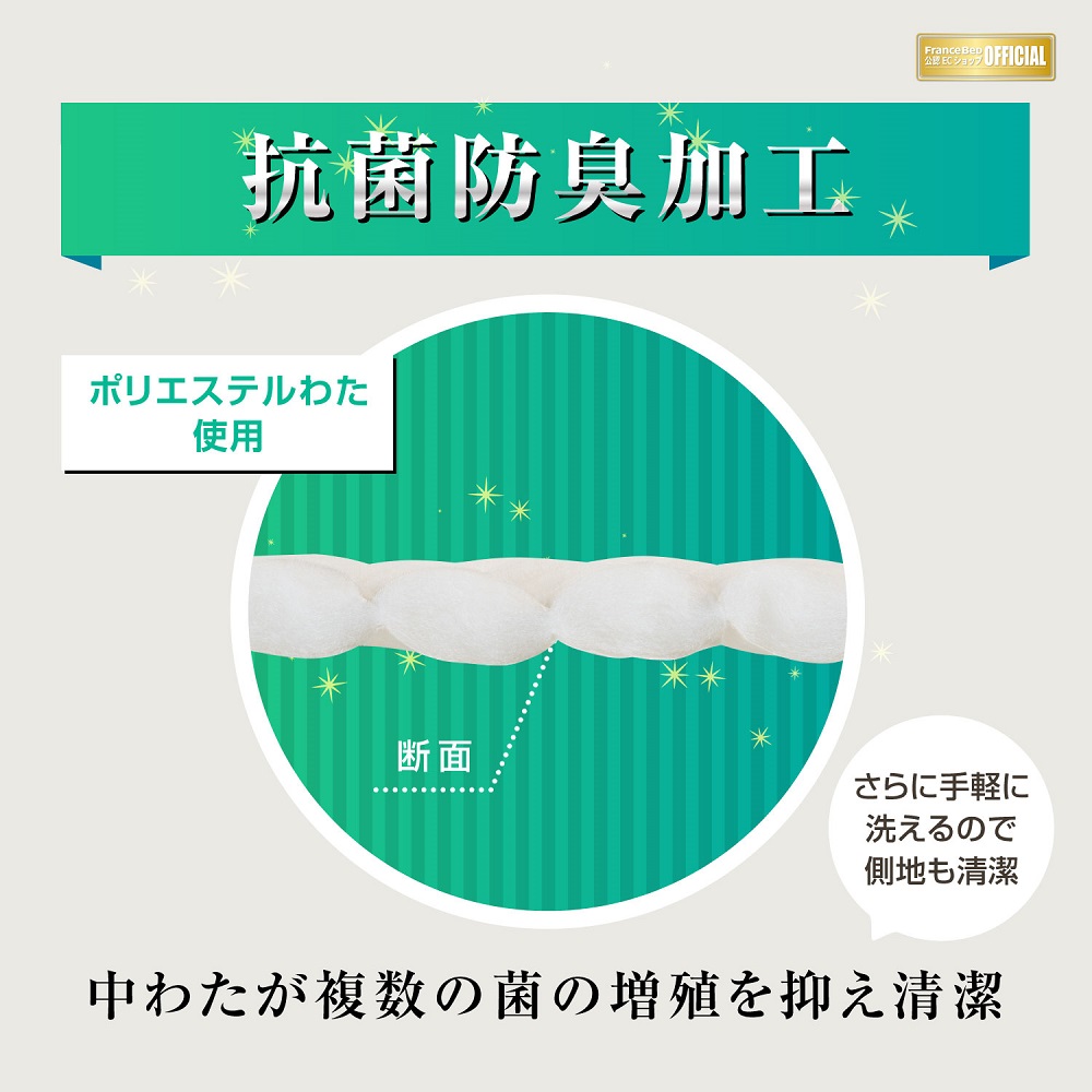 フランスベッド ベッドパッド バイオベッドパッド