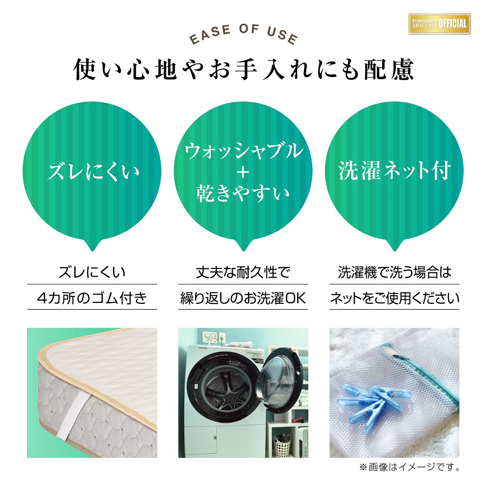 フランスベッド ベッドパッド バイオベッドパッド