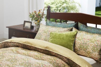 西川　掛け布団カバー　モリスギャラリー　MG4650