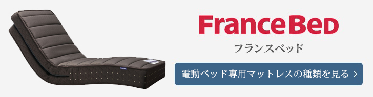 フランスベッド　電動ベッド専用マットレス　種類