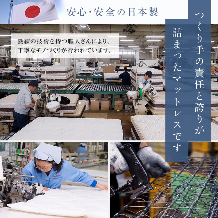 フランスベッド　マットレス　TW-200　日本製