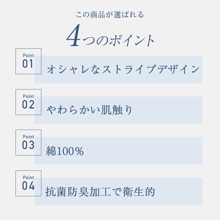 フランスベッド　枕カバー　ライン＆アースN