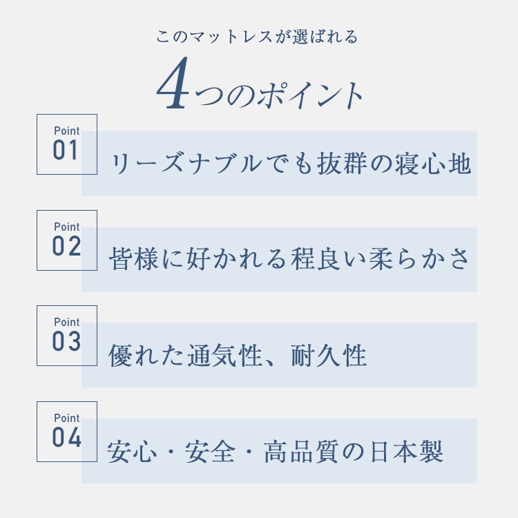 フランスベッド　マットレス　TW-100