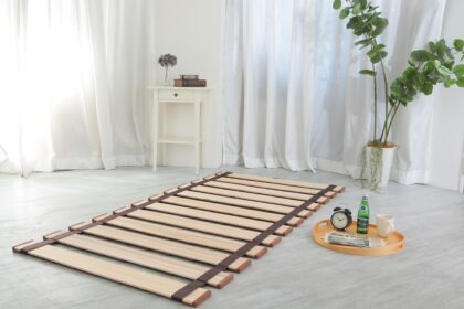 オスマック すのこベッド 薄型軽量幅広すのこベッド ロール式