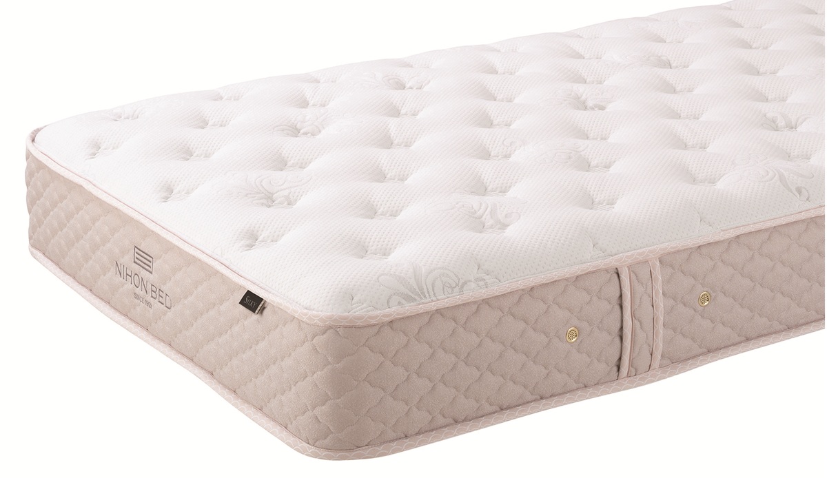 日本ベッド　マットレス　シルキーパフ