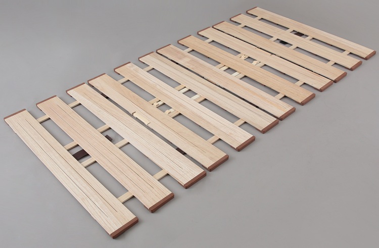 オスマック　すのこベッド　薄型軽量幅広すのこベッド　4つ折れ　イメージ画像