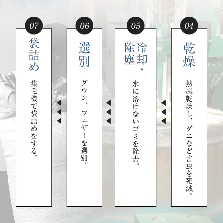 フランスベッド　羽毛布団　AS-DLQ-90　一貫生産