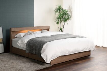 東京ベッド　ベッドフレーム　クロスクイーン