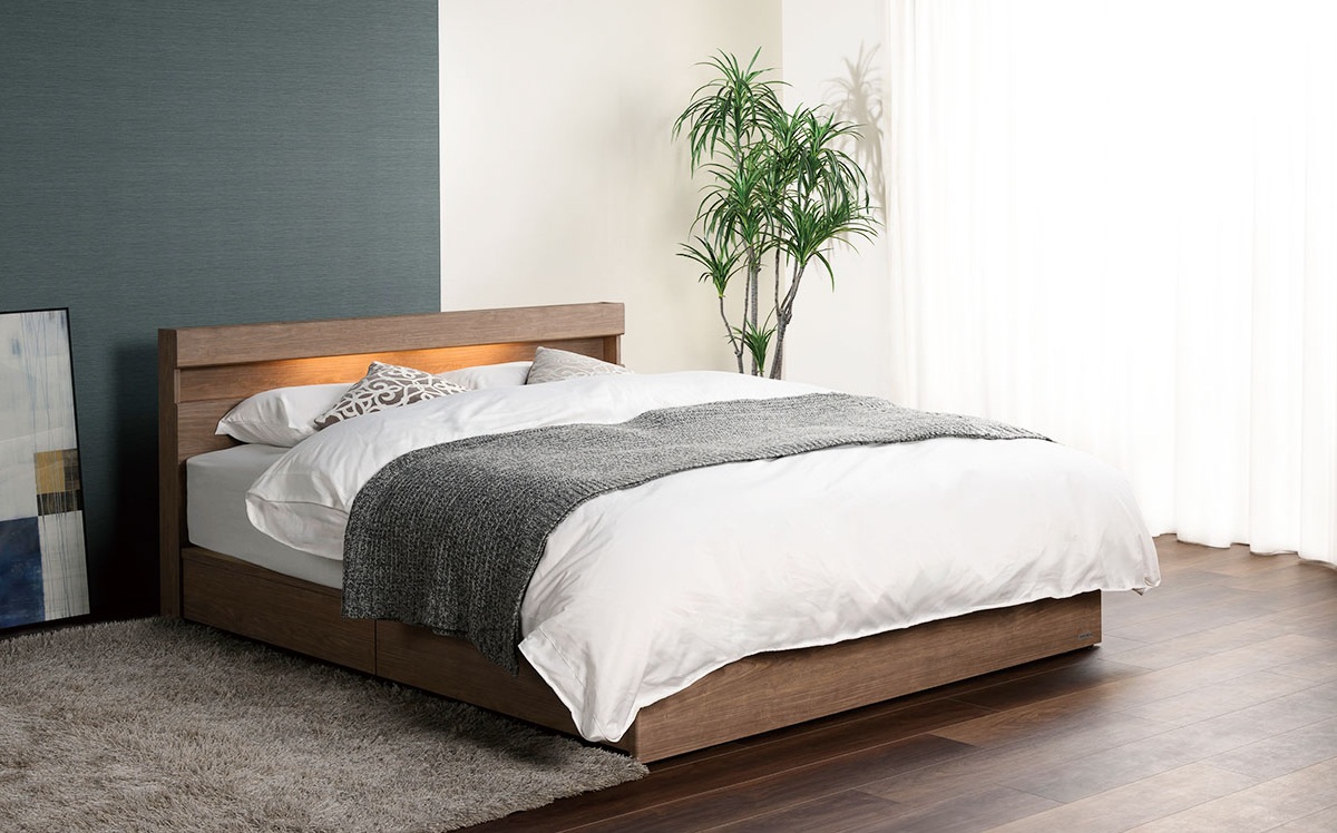 東京ベッド　ベッドフレーム　クロスクイーン