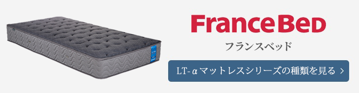 フランスベッド マットレス　LT-α（ライフトリートメント）　マットレスシリーズ　種類