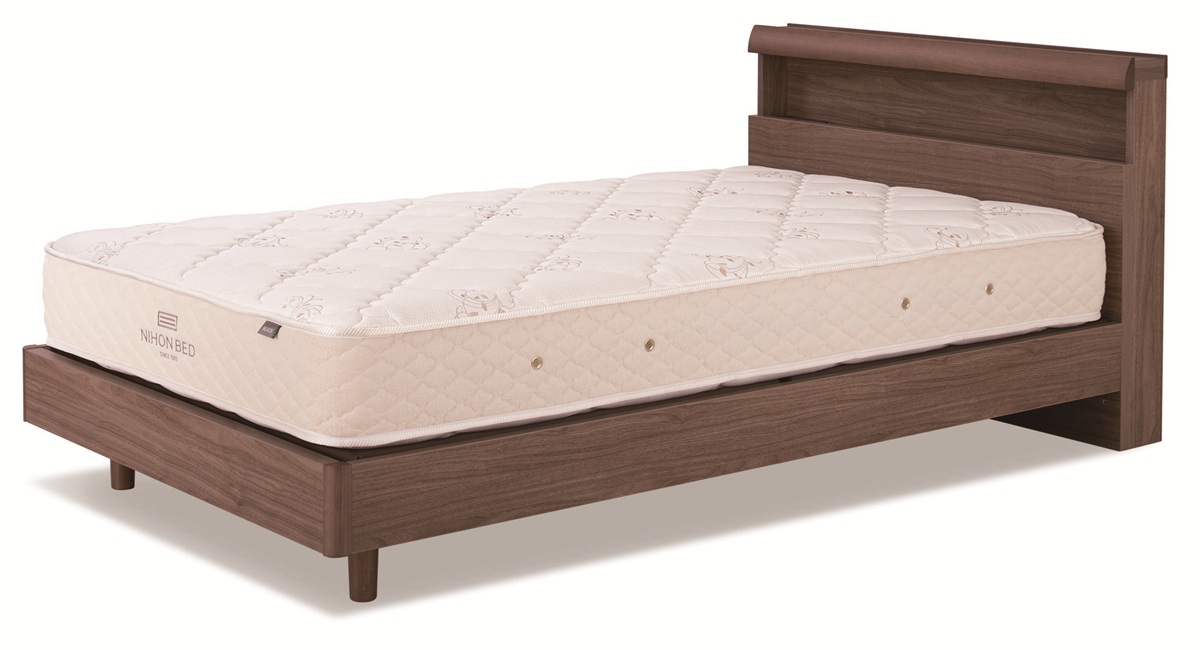 日本ベッド ベッドフレーム セラーズシェルフ 脚付き 1200