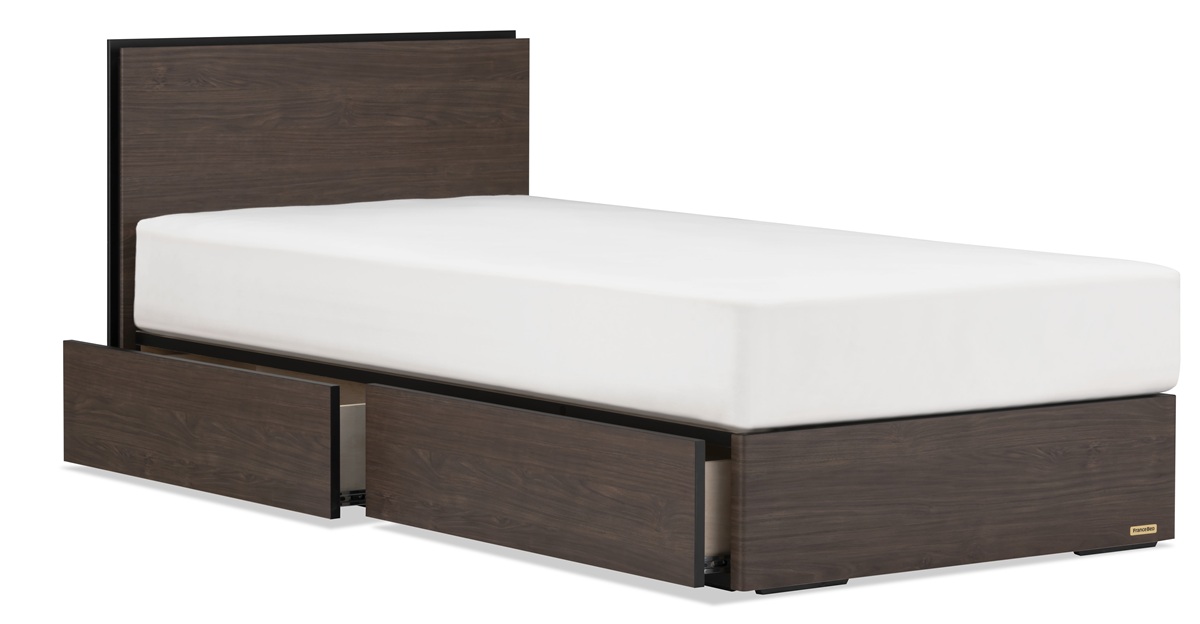 フランスベッド　ベッドフレーム　BG-002　引き出し付き　1200