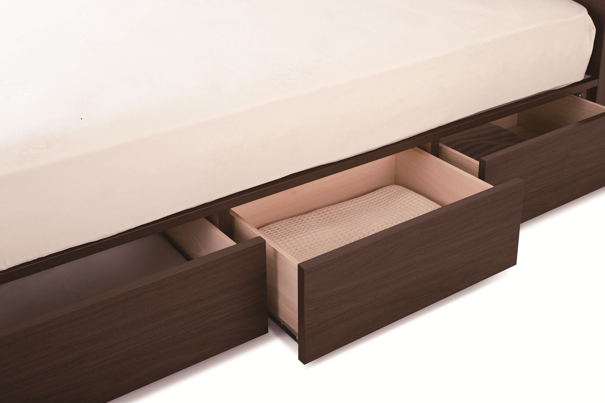 日本ベッド　ベッドフレーム　引き出し