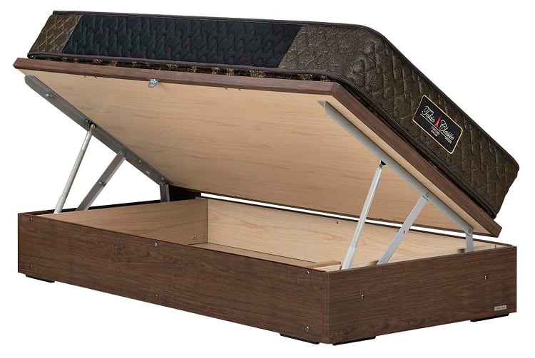 東京ベッド ベッドフレーム ヘッドレスシリーズ 跳ね上げ収納