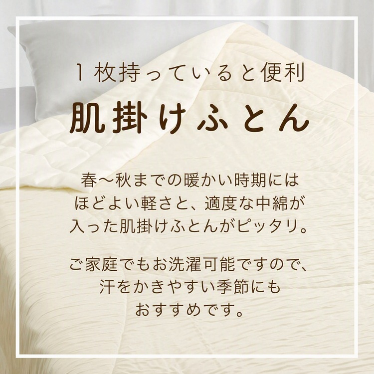ロマンス小杉 肌掛けふとん 商品名称