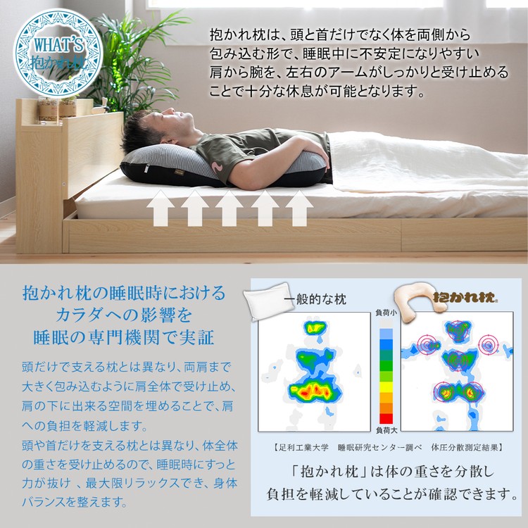 眠り製作所 枕 華麗なる男の抱かれ枕